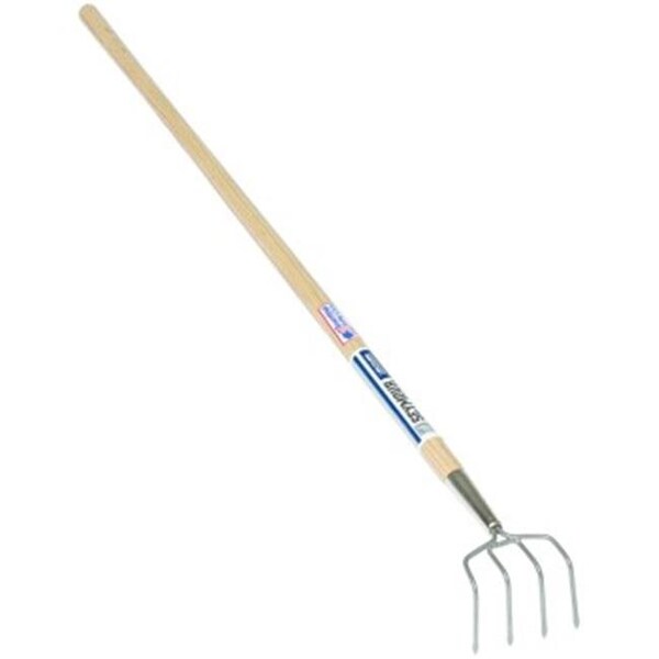 Seymour Midwest 42224 Garden Cultivator 4-Tine with 54 in. Wood Handle 42224 - main